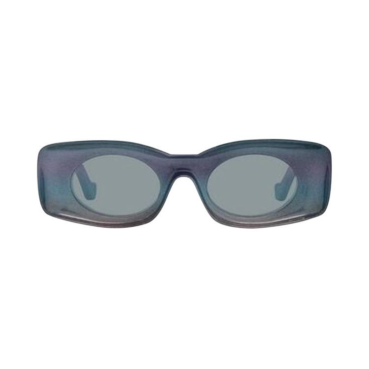 Loewe Paula's Ibiza Rectangular Sunglasses 'Black/Blue'