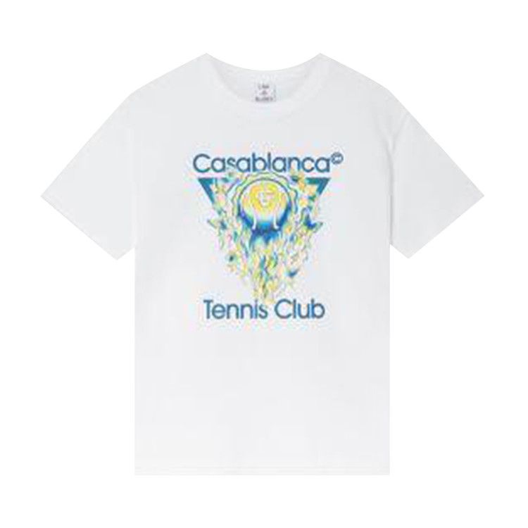 Casablanca Tennis Club Icon Classic T-Shirt 'White'