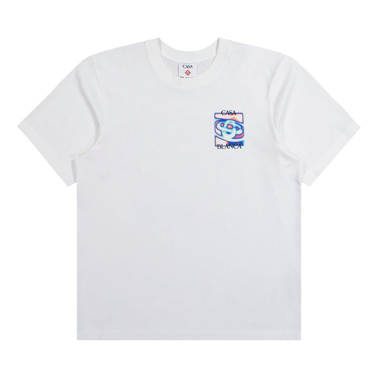 Casablanca Heat Map Classic T-Shirt 'White'