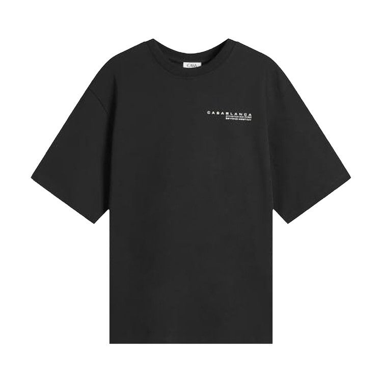 Casablanca Glitch Orchid Oversized T-Shirt 'Black'