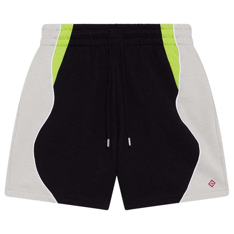 Casablanca Colourblock Sweatshort 'Black'