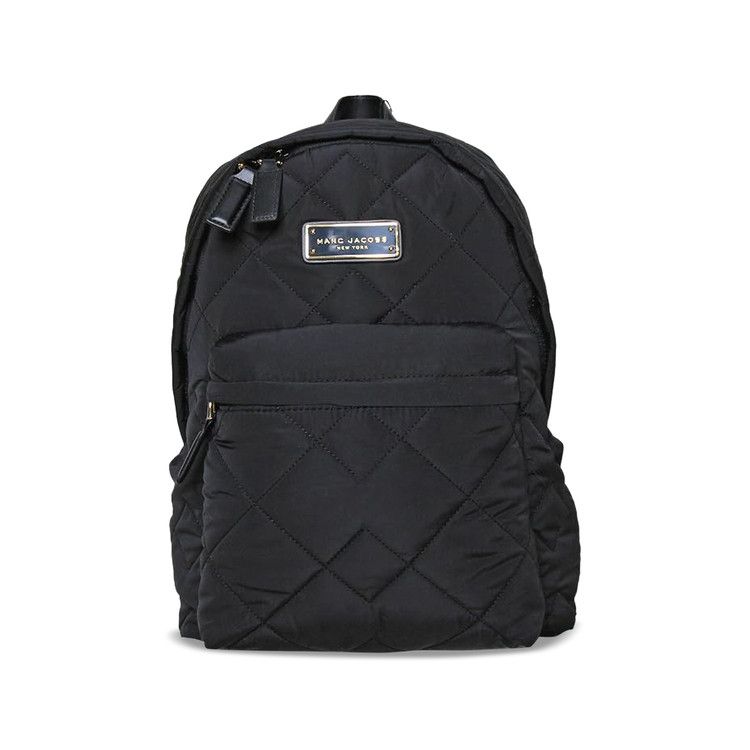 Marc Jacobs Quilted Nylon Backpack 'Black'