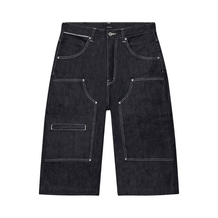 PURPLE BRAND Raw Workwear Jorts 'Dark Indigo'