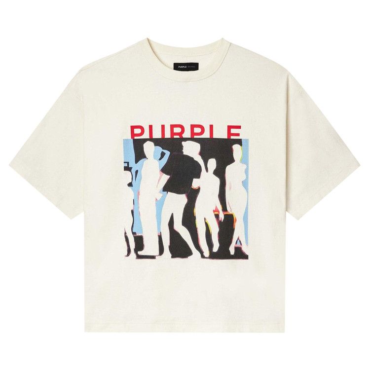 PURPLE BRAND Jersey Oversized T-Shirt 'Off White'