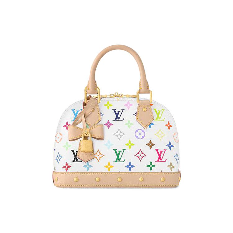 Louis Vuitton x Takashi Murakami Alma BB 'Multicolor/White Monogram Canvas'