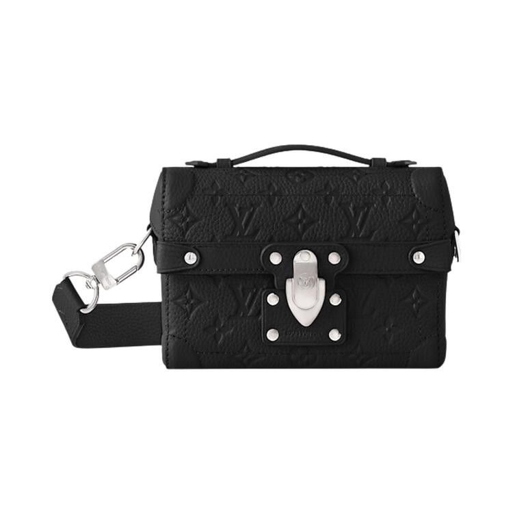 Louis Vuitton Soul Trunk 'Black Embossed Taurillon Monogram Cowhide Leather'