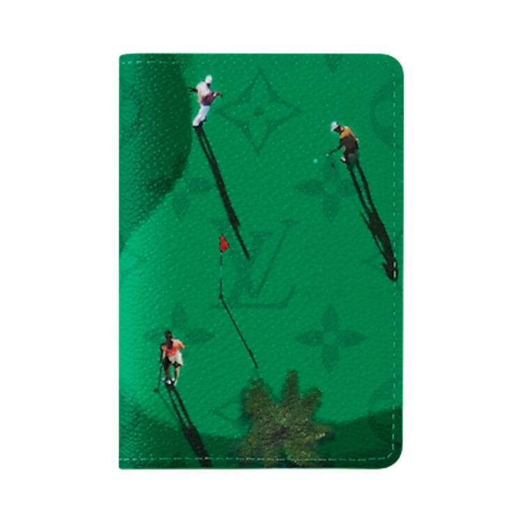 Louis Vuitton Pocket Organizer 'Golf Green Monogram Canvas'