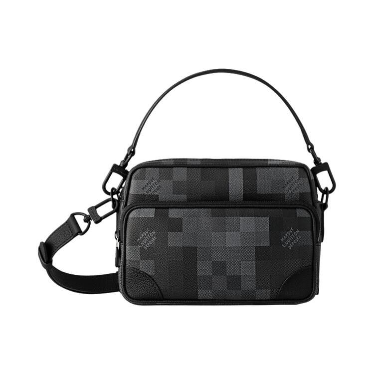 Louis Vuitton Nil 'Black Damoflage Black Canvas'