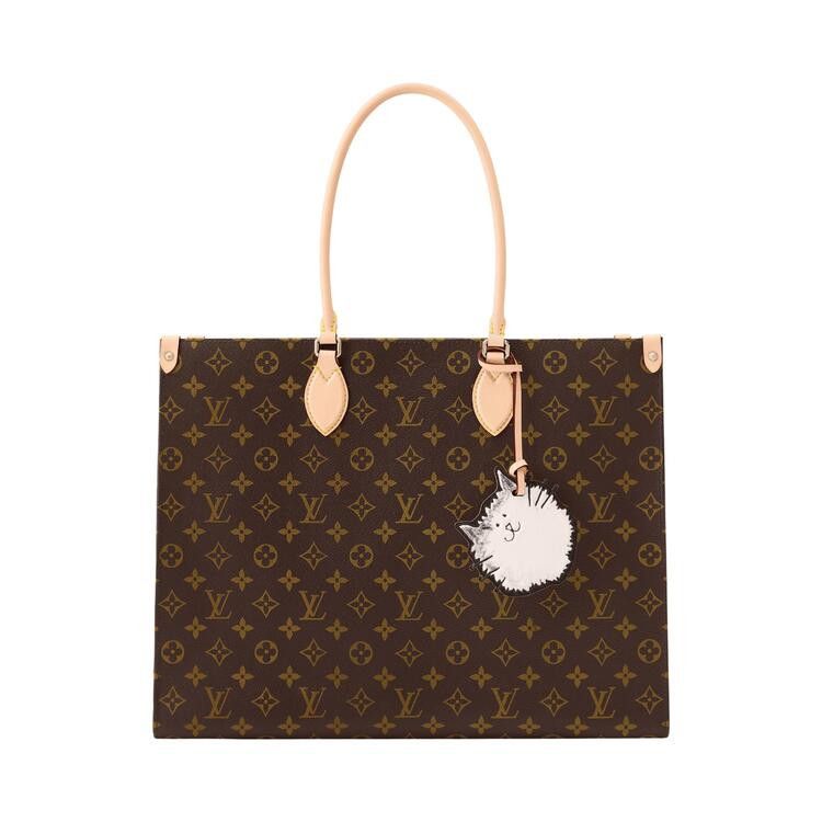 Louis Vuitton Onthego Cat 'Brown Monogram Canvas'