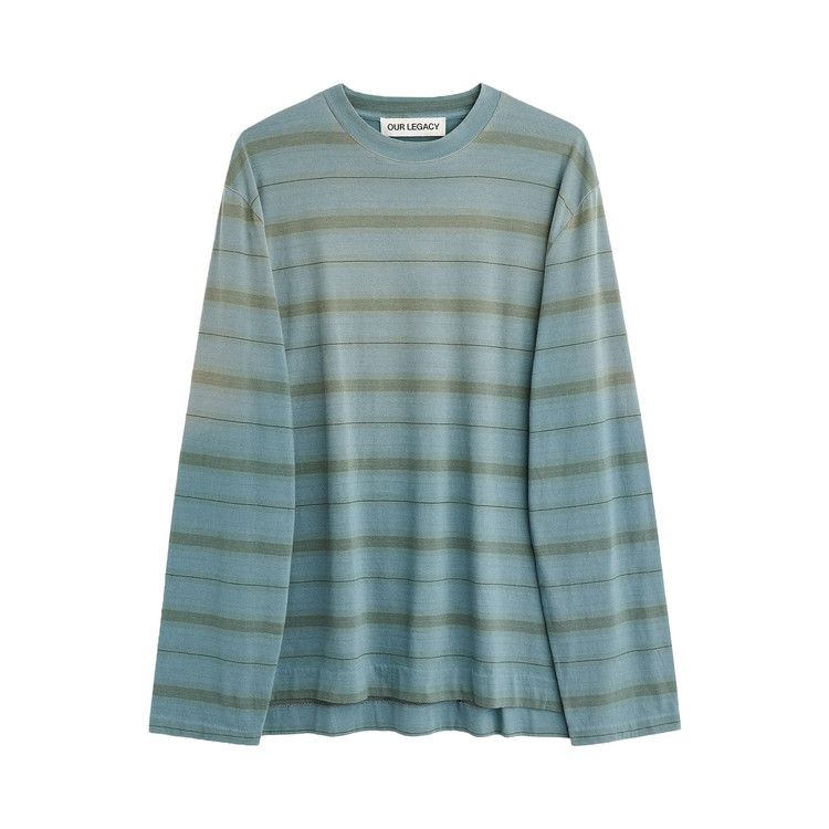 Our Legacy Box Long-Sleeve Tee 'Spray Fade/Ghost Stripe'