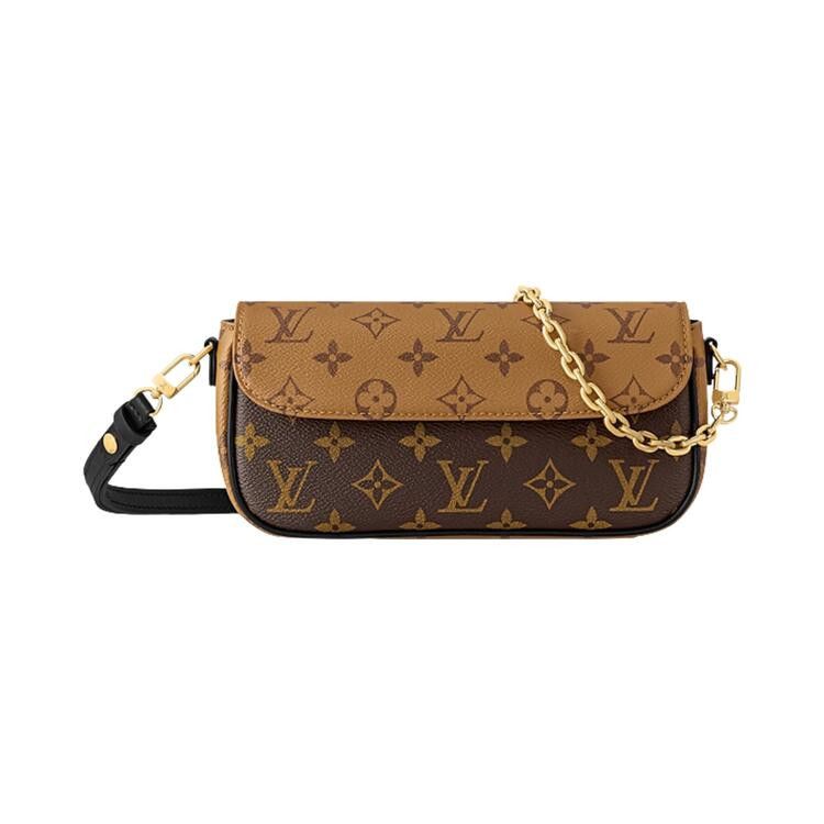 Louis Vuitton Wallet On Chain Ivy 'Brown Monogram Reverse Canvas'