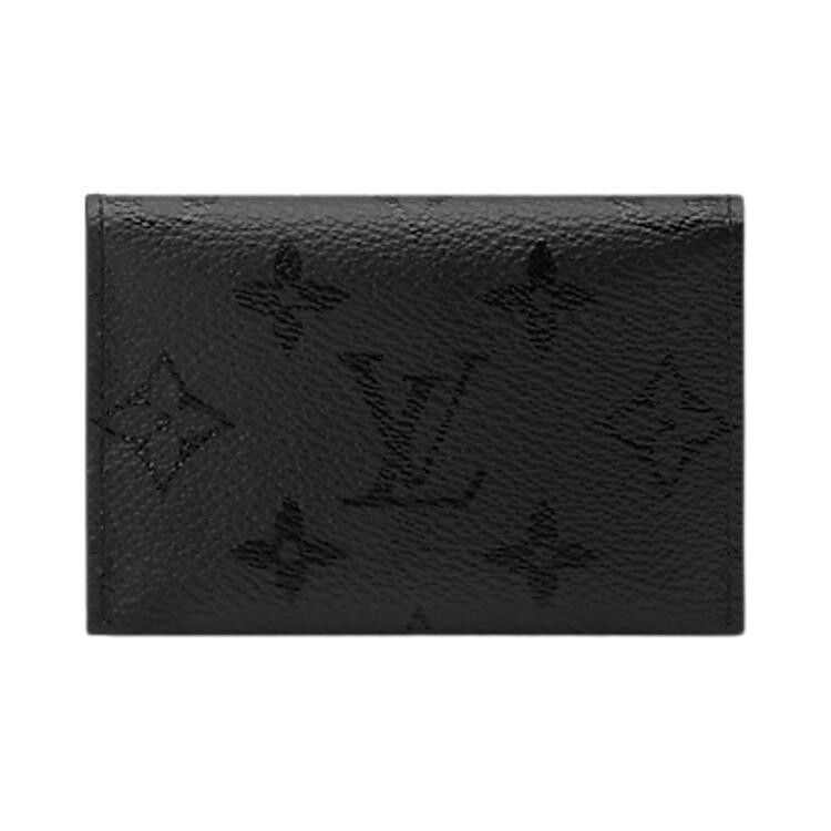 Louis Vuitton Slim Card Holder 'Black Monogram Midnight Canvas'