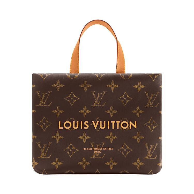 Louis Vuitton Mini Shopper Tote 'Brown Monogram Cowhide Leather'