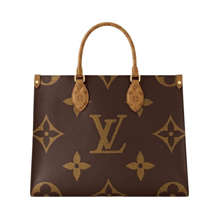 Louis Vuitton Onthego MM 'Brown Giant Monogram/Brown Monogram Reverse Canvas'