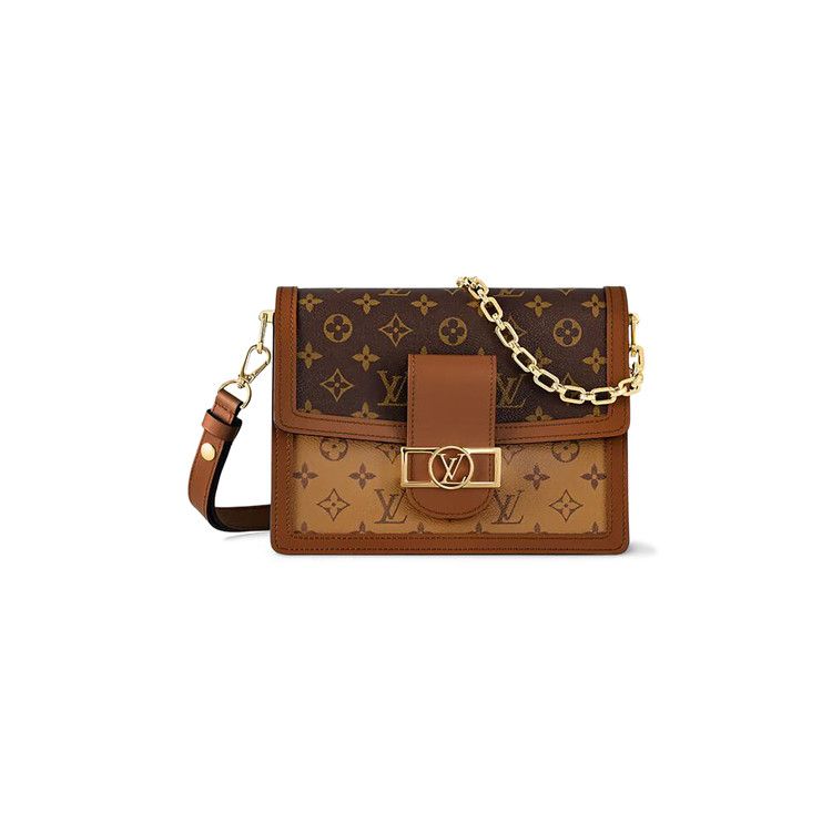 Louis Vuitton Dauphine Mm 'Brown Monogram Reverse Canvas'