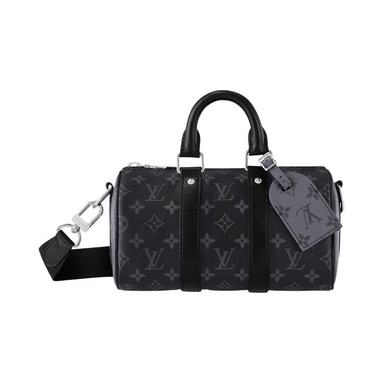 Louis Vuitton Keepall Bandoulière 25 'Monogram Eclipse Reverse Canvas/Black Monogram Eclipse Canvas'