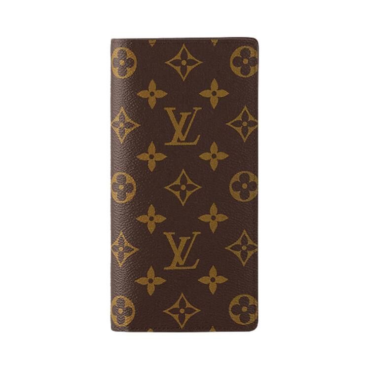 Louis Vuitton Brazza Wallet 'Brown Monogram Canvas'