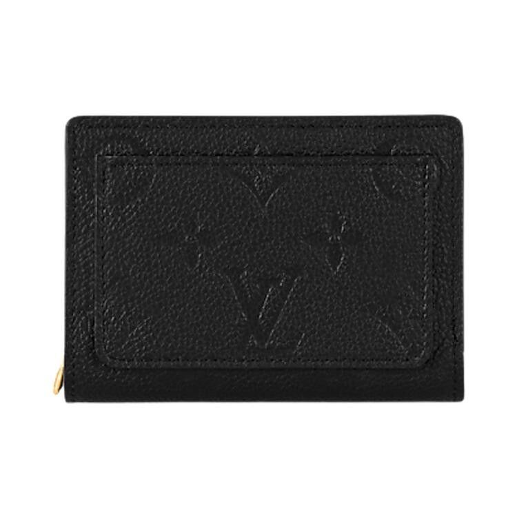 Louis Vuitton Clea Wallet 'Black Monogram Embossed Empreinte Cowhide Leather'