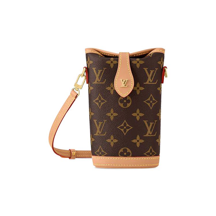 Louis Vuitton Fold Me Pouch 'Brown Monogram Canvas'