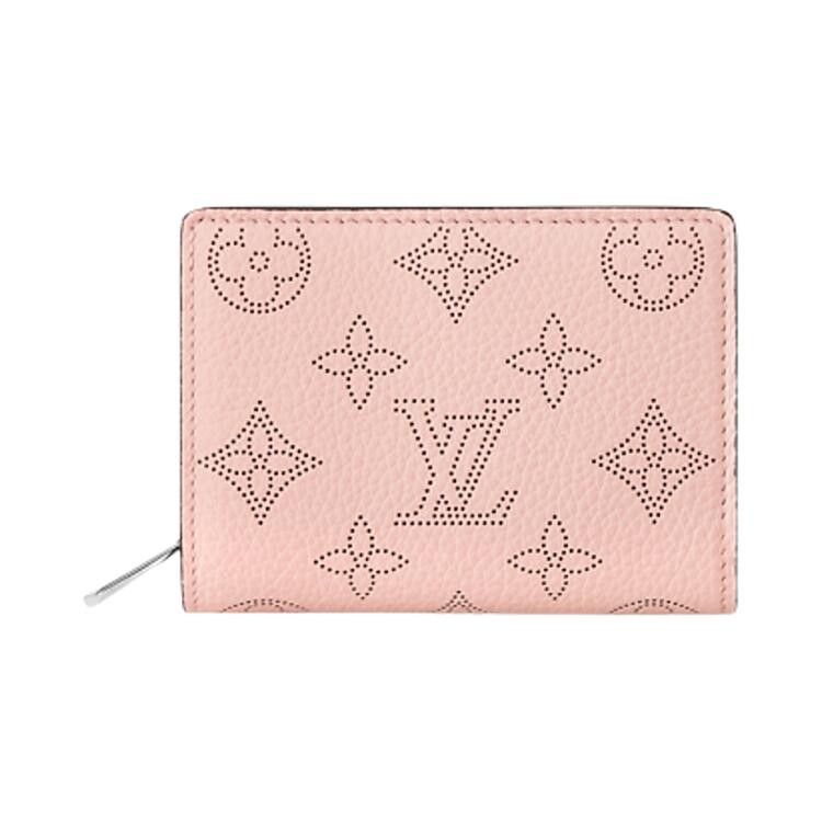Louis Vuitton Clea Wallet 'Rose Jasmin Pink Mahina Perforated Calf Leather'