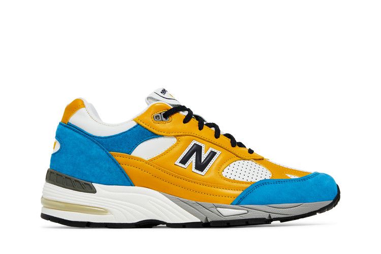 Sneakersnstuff x New Balance 991 Made in England 'Blue Yellow'
