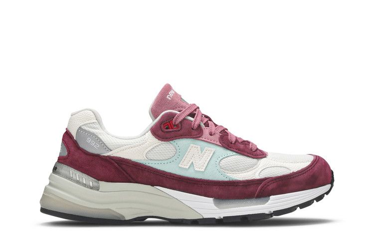 Kith x New Balance 992 Made in USA 'Kithmas Collection - Burgundy Reef'