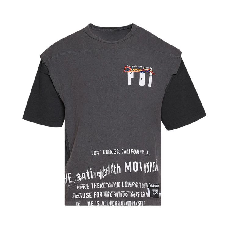 RIVINGTON roi Rebis Moda Apocrypha Quad Tee 'Black'