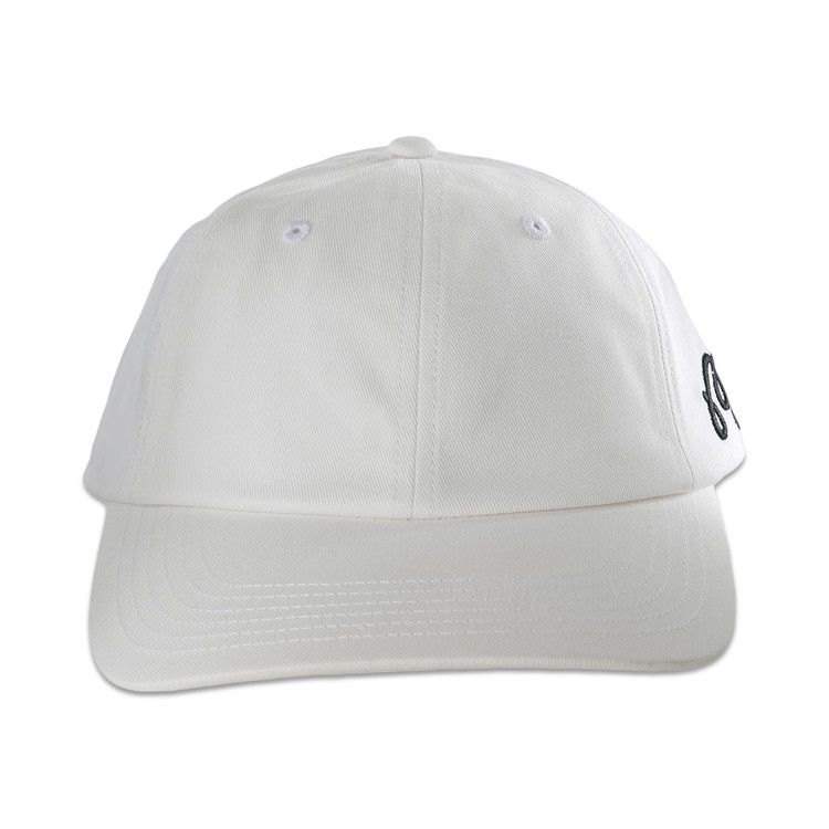 Malbon Ever Washed Twill Dad Hat 'White'