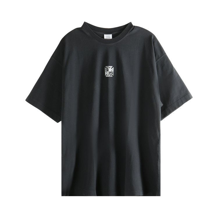 Vetements Biker Cross Logo T-Shirt 'Black'