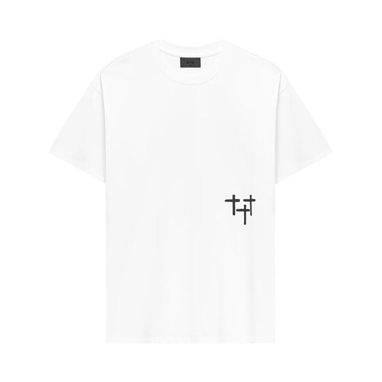 RtA Colin Oversized Short-Sleeve Tee 'White Smoky Stars'