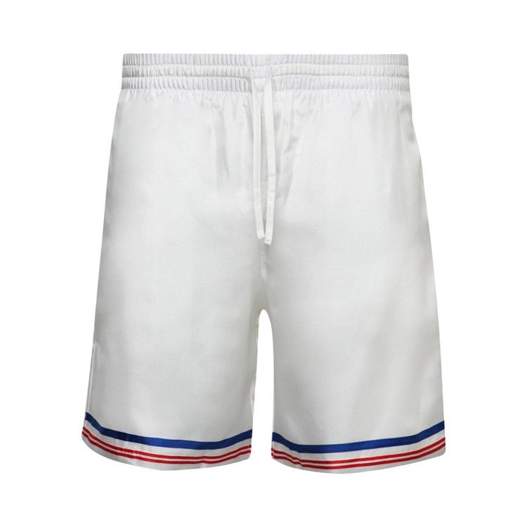 Casablanca Silk Shorts With Drawstrings 'Casablanca Paravion'