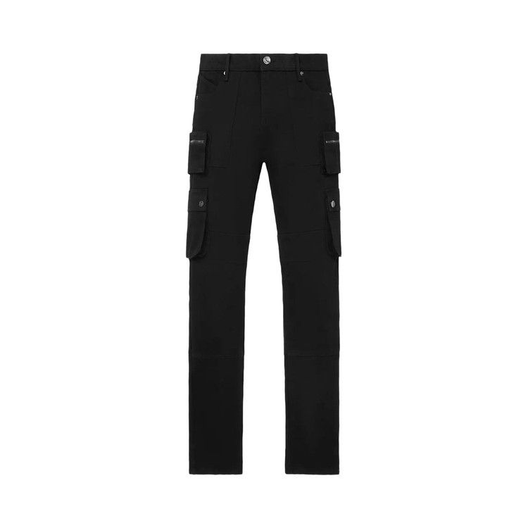 RtA Slate Cargo Skinny Jeans 'Black'
