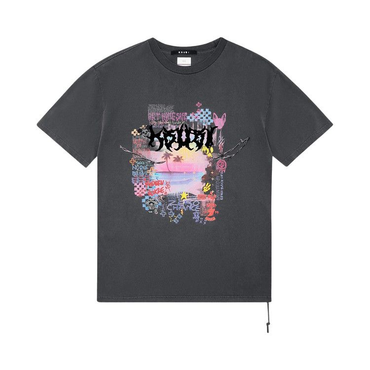 Ksubi Vandals Biggie T-Shirt 'Faded Black'