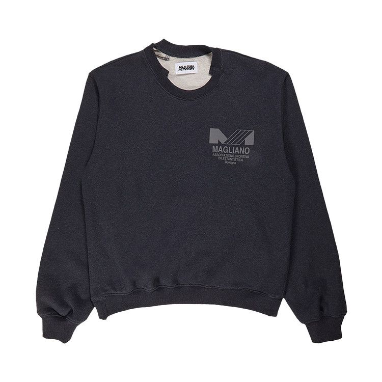 Magliano Polisportiva Crewneck Sweatshirt 'Black'