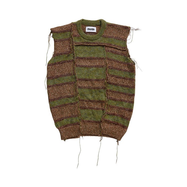 Magliano A Mess Of A Vest 'Green Mix'