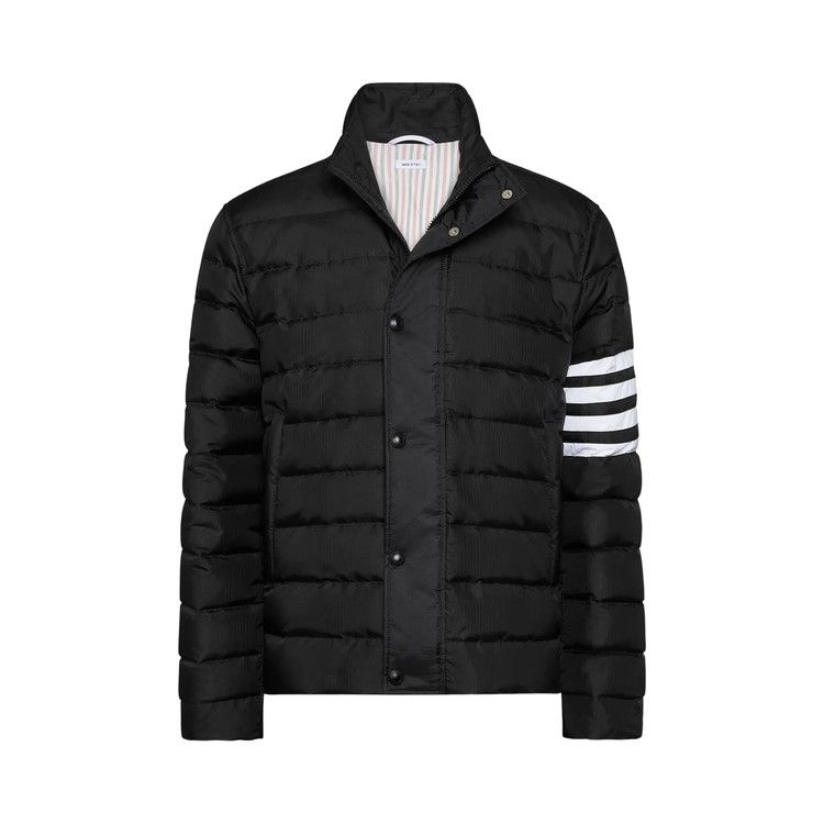 Thom Browne Lightweight Downfill 4 Bar Jacket 'Black'