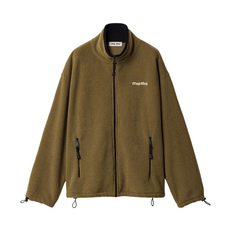 Miu Miu Pile Blouson 'Militare'
