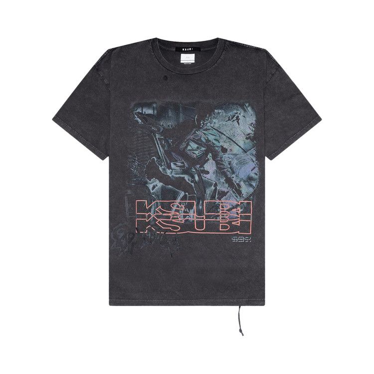 Ksubi Super Juice Biggie Tee 'Sun Fade Black'