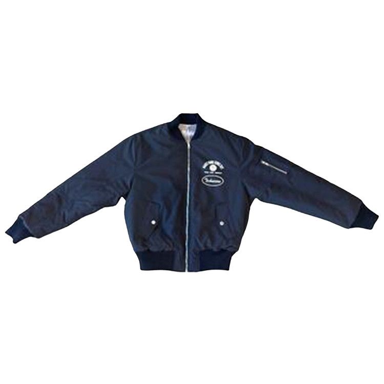 Market Handyman Reversible Bomber Jacket 'Pirate Black/Wood Camo'