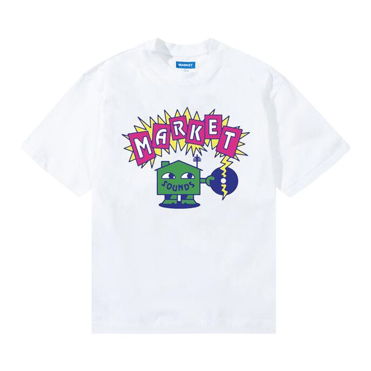 Market Sounds T-Shirt 'White'
