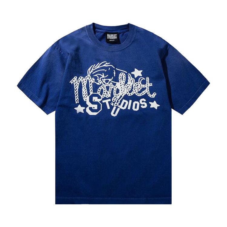 Market Old West Studios T-Shirt 'Skipper Blue'