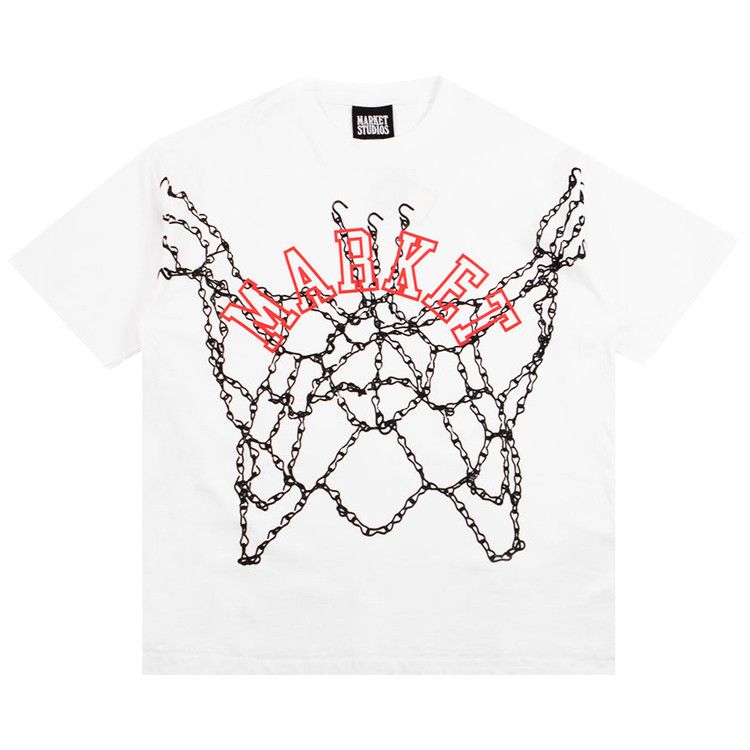 Market In The Net T-Shirt 'White'