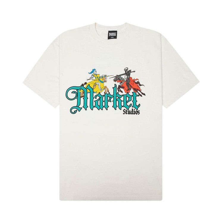 Market Jousting Duel T-Shirt 'White/Red'