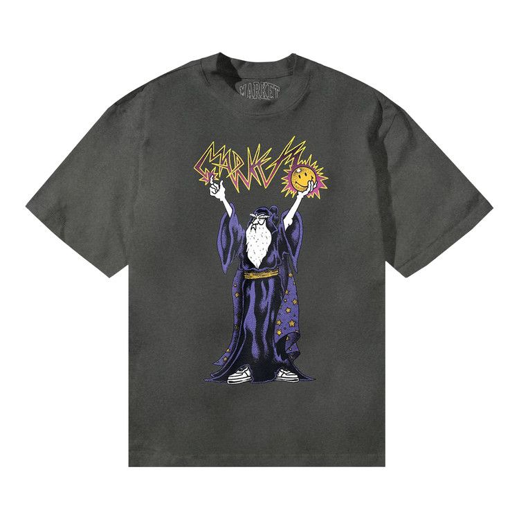 Market Smiley Spellcaster T-Shirt 'Black'