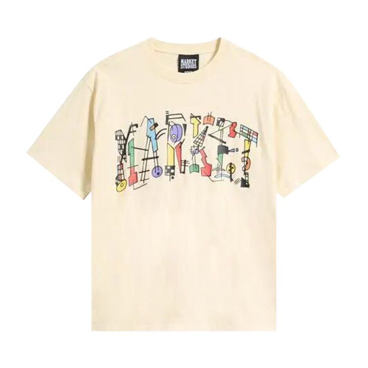 Market Work Of Arc T-Shirt 'Natural'