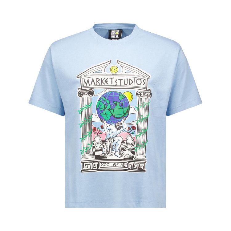 Market Smiley School Of Art T-Shirt 'Blue'