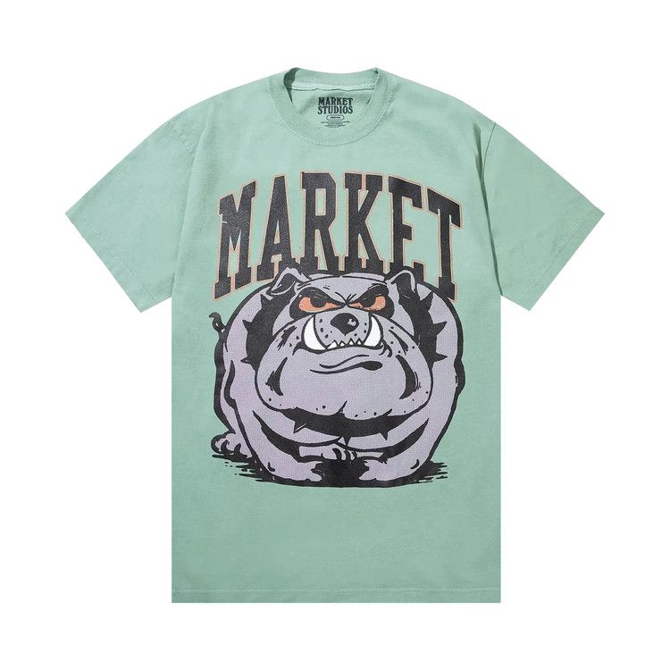 Market Angry Bulldog T-Shirt 'Natural'