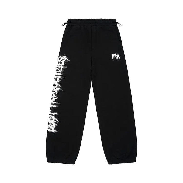 RtA Rafa Oversized Sweatpant 'Black Cyber Lostfrequencies'
