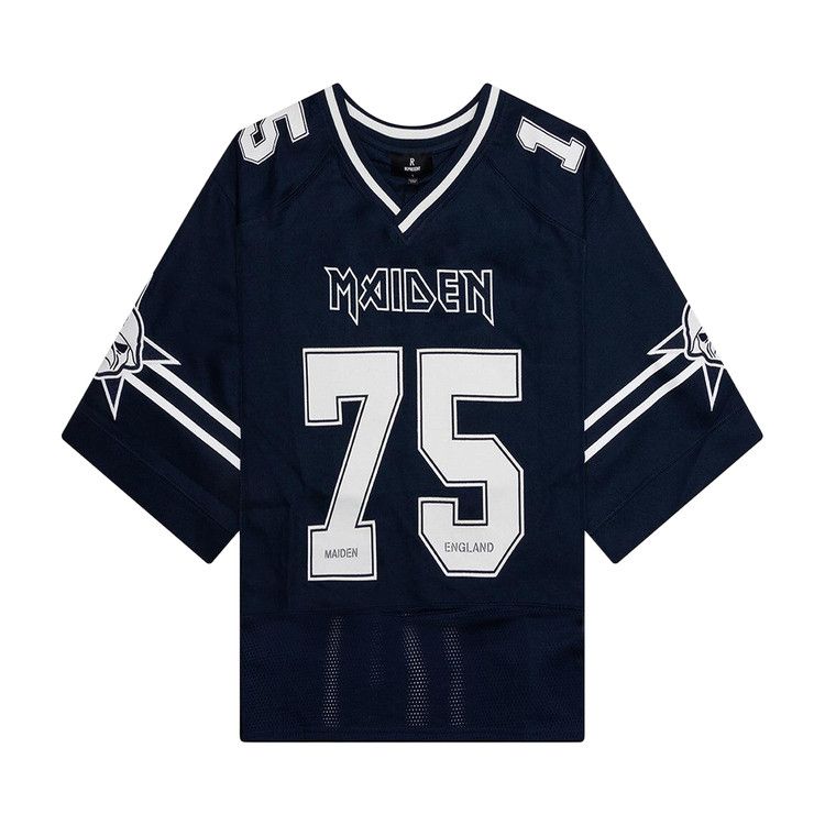 Represent Clo x Iron Maiden Anniversary Jersey 'Mid Blue'