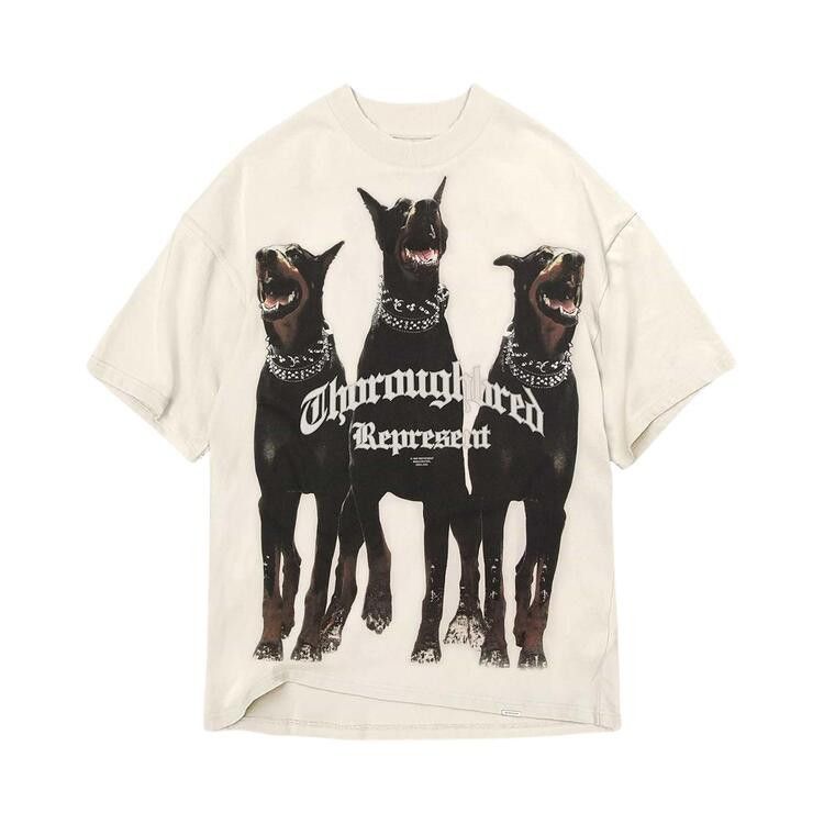 Represent Clo Thoroughbred T-Shirt 'Vintage White'